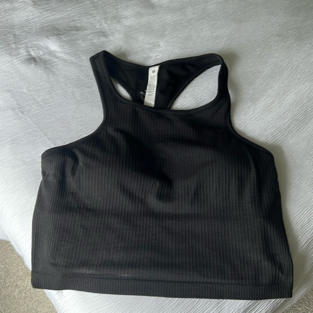 Ebb to Street Cropped Racerback Tank Top